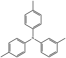 Benzenamine, 3-methyl-N,N-bis(4-methylphenyl)- Structure