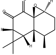 Cyclopropa[5,6]naphth[1,8a-b]oxirene-5,6-dione, octahydro-1,7,7,7b-tetramethyl-, (1R,3aS,4aR,6aR,7aS,7bR)-|甘松香酮C