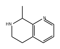 1,7-Naphthyridine, 5,6,7,8-tetrahydro-8-methyl- Structure