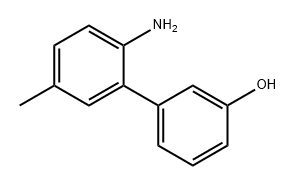 [1,1'-Biphenyl]-3-ol, 2'-amino-5'-methyl- Structure