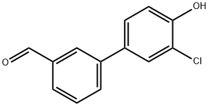 2-Chloro-4-(3-formylphenyl)phenol Structure