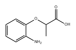 2-(2-aminophenoxy)propanoic acid 结构式