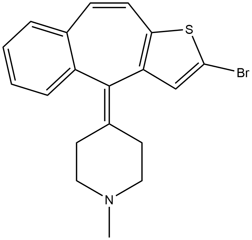 酮替芬杂质5,1176779-89-7,结构式