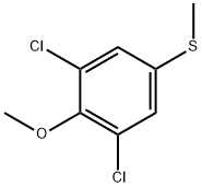 (3,5-Dichloro-4-methoxyphenyl)(methyl)sulfane Structure