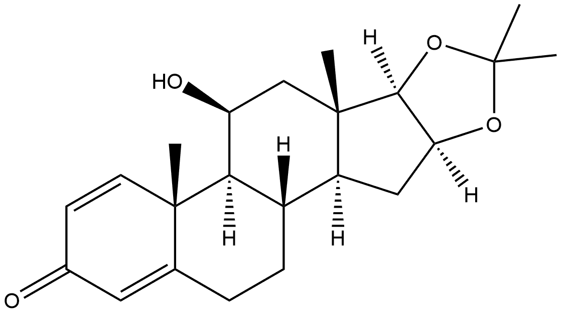 Desglycolaldehyde Desonide, 117782-95-3, 结构式