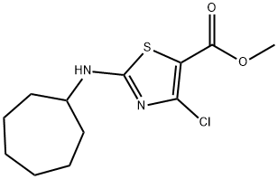 1178172-95-6 5-Thiazolecarboxylic acid, 4-chloro-2-(cycloheptylamino)-, methyl ester