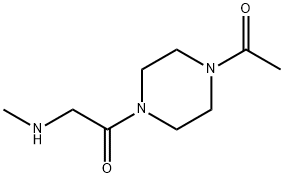 1179140-67-0 Ethanone, 1-(4-acetyl-1-piperazinyl)-2-(methylamino)-