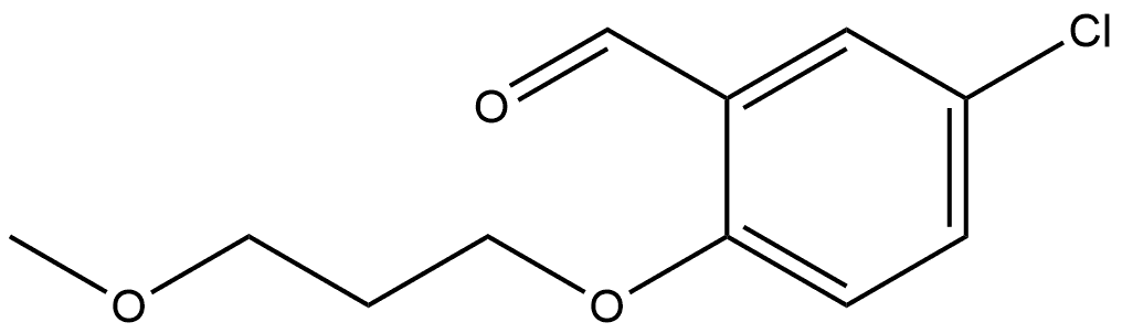 5-Chloro-2-(3-methoxypropoxy)benzaldehyde|