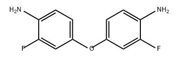 Benzenamine, 4,4'-oxybis[2-fluoro- 化学構造式