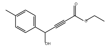2-Butynoic acid, 4-hydroxy-4-(4-methylphenyl)-, ethyl ester Structure