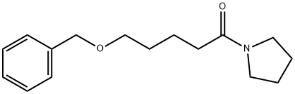 5-phenylmethoxy-1-pyrrolidin-1-ylpentan-1-one 结构式