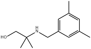 2-((3,5-二甲基苄基)氨基)-2-甲基丙-1-醇, 1179736-65-2, 结构式