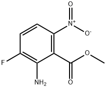 2-氨基-3-氟-6-硝基苯甲酸甲酯,1179773-42-2,结构式