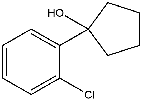 1-(2-氯苯基)环戊醇,1179902-88-5,结构式