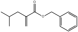 Pentanoic acid, 4-methyl-2-methylene-, phenylmethyl ester,118053-31-9,结构式