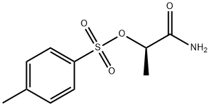 Propanamide, 2-[[(4-methylphenyl)sulfonyl]oxy]-, (2R)- Structure