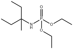 Phosphoramidic acid, (1-ethyl-1-methylpropyl)-, diethyl ester (9CI)
