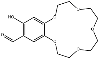 1,4,7,10,13-Benzopentaoxacyclopentadecin-15-carboxaldehyde, 2,3,5,6,8,9,11,12-octahydro-16-hydroxy-|16-羟基-2,3,5,6,8,9,11,12-八氢苯并[B][1,4,7,10,13]五氧杂环十五烷-15-甲醛