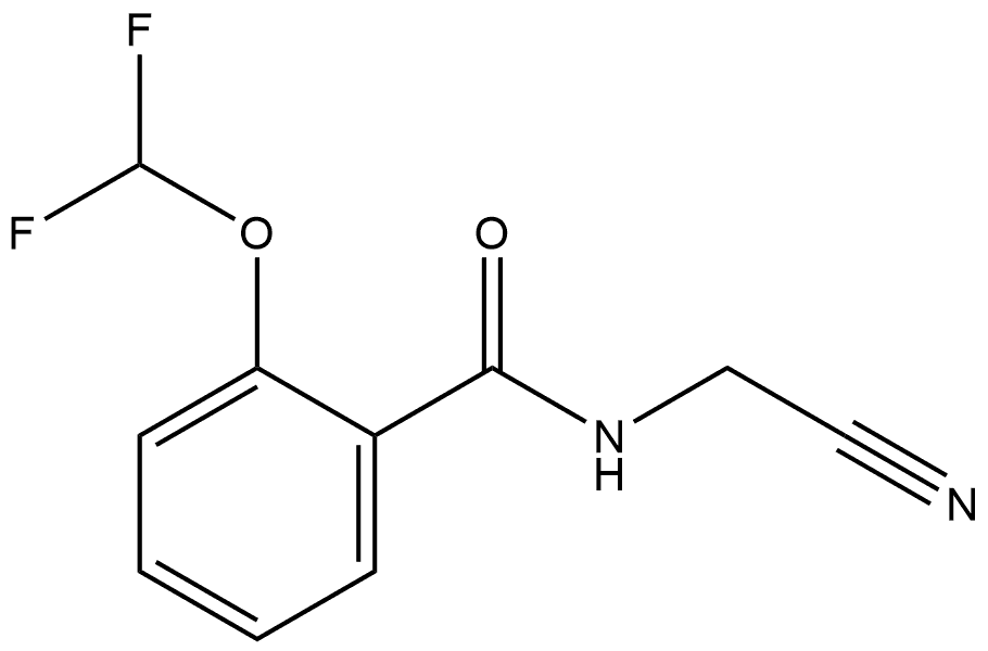 1182431-73-7 N-(氰甲基)-2-(二氟甲氧基)苯甲酰胺