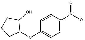 Cyclopentanol, 2-(4-nitrophenoxy)- 化学構造式