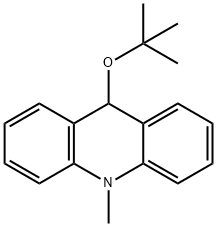 Acridine, 9-(1,1-dimethylethoxy)-9,10-dihydro-10-methyl- Structure