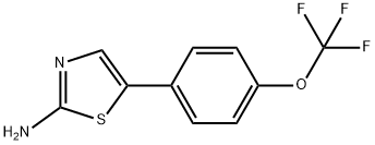 5-(4-(Trifluoromethoxy)phenyl)thiazol-2-amine Structure