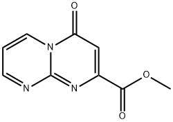 4-氧代-4H-嘧啶并[1,2-A]嘧啶-2-羧酸甲酯, 118450-85-4, 结构式