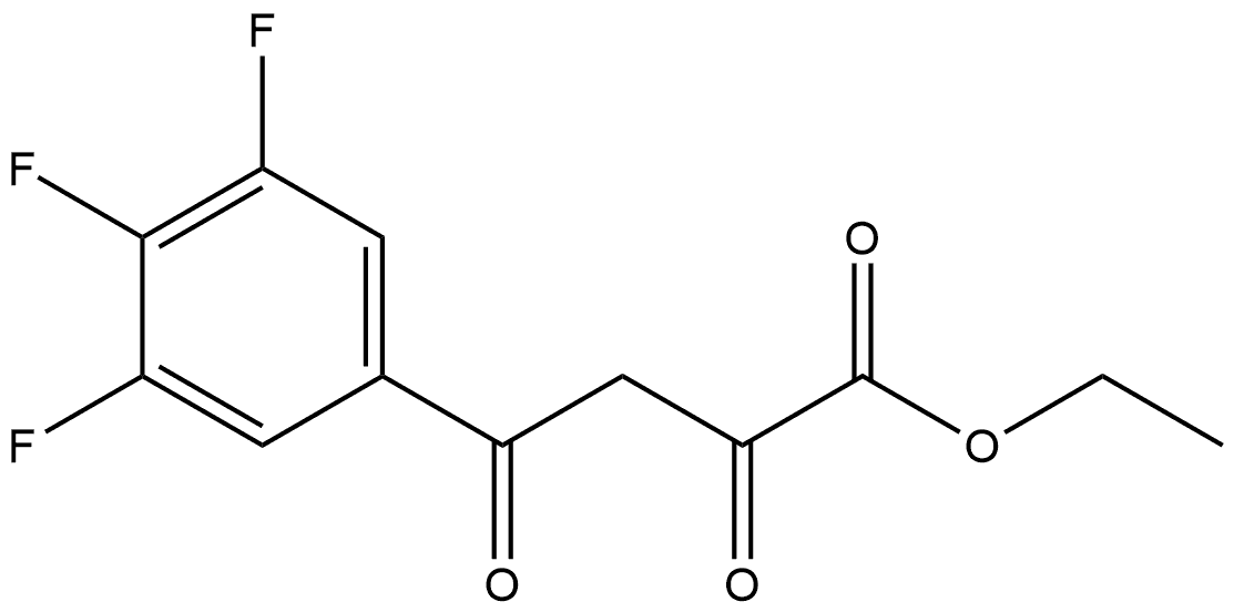 Ethyl 2,4-Dioxo-4-(3,4,5-trifluorophenyl)butanoate|2,4-二氧代-4-(3,4,5-三氟苯基)丁酸乙酯