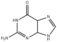 2-Amino-5,7-dihydro-3H-purin-6(4H)-one Struktur
