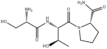 L-Prolinamide, L-seryl-L-threonyl- Struktur
