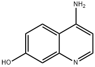 4-Aminoquinolin-7-ol Struktur