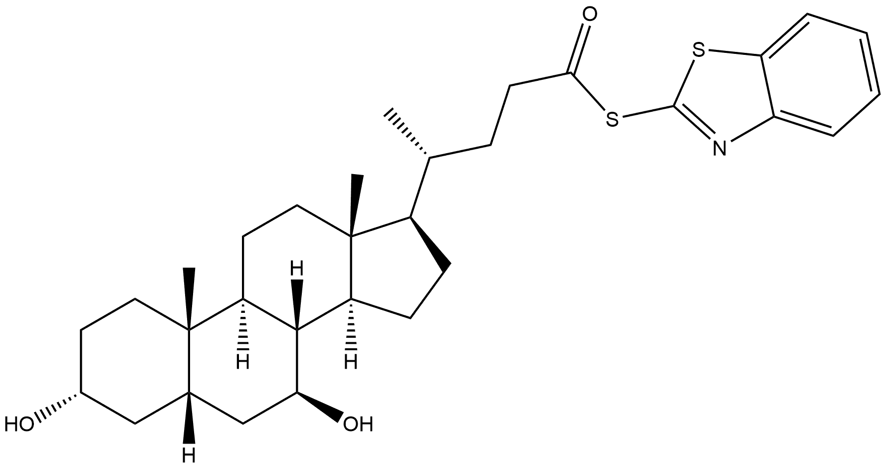 熊去氧胆酸杂质40, 1185908-78-4, 结构式