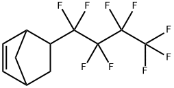 Bicyclo[2.2.1]hept-2-ene, 5-(1,1,2,2,3,3,4,4,4-nonafluorobutyl)- Structure