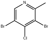 4-Chloro-3,5-dibromo-2-methylpyridine Structure