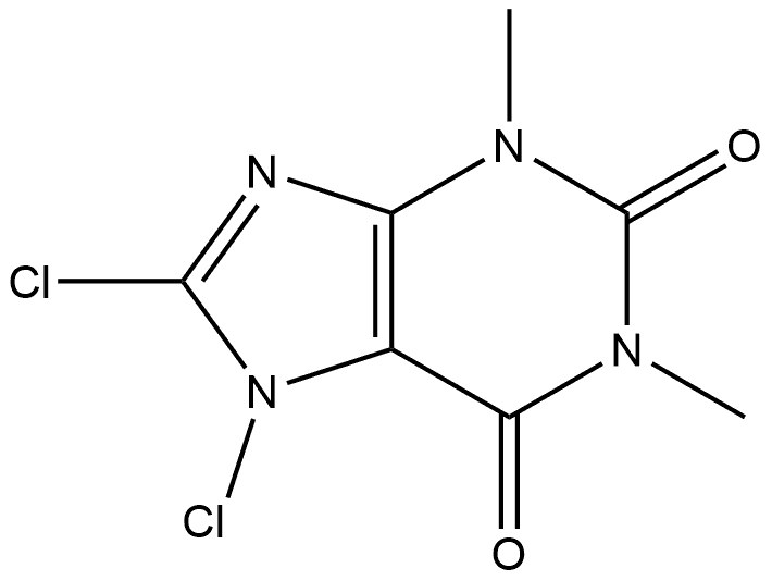 7,8-Dichloro-3,7-dihydro-1,3-dimethyl-1H-purine-2,6-dione|7,8-二氯-3,7-二氢-1,3-二甲基-1H-嘌呤-2,6-二酮