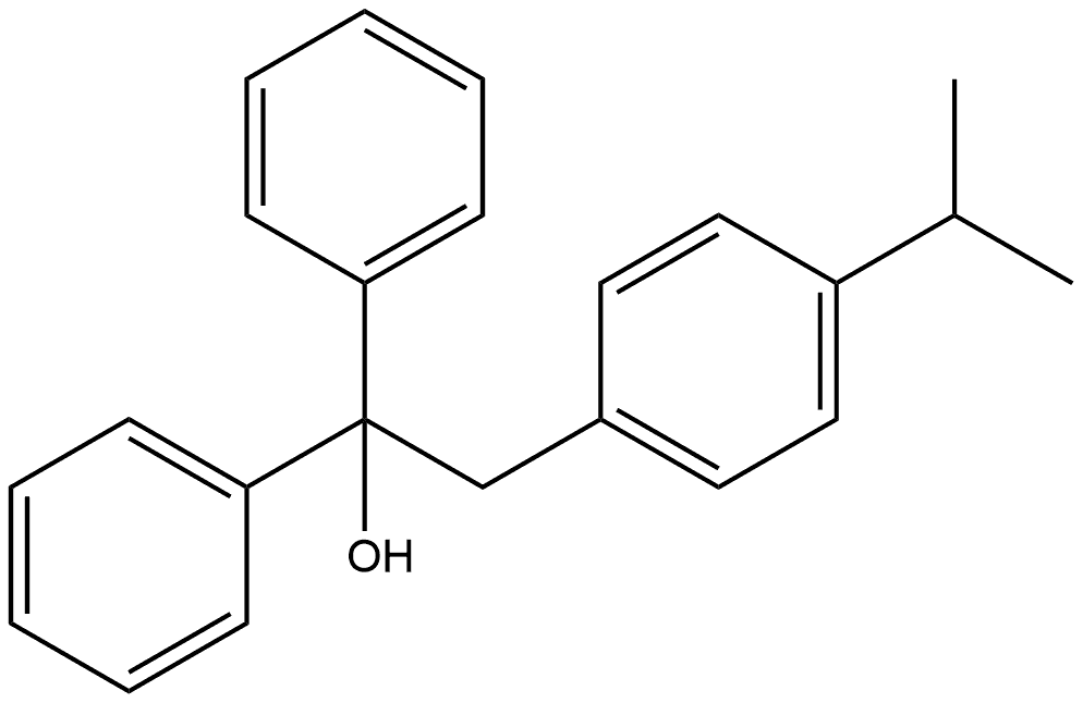 Benzeneethanol, 4-(1-methylethyl)-α,α-diphenyl-