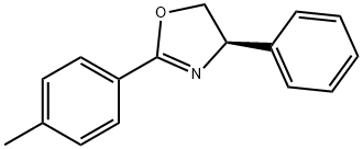 (4R)-4,5-二氢-2-(4-甲基苯基)-4-苯基噁唑, 1189053-46-0, 结构式