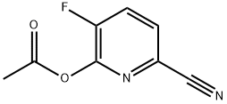 6-Cyano-3-fluoropyridin-2-yl acetate,1189757-54-7,结构式
