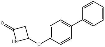 4-([1,1''-Biphenyl]-4-yloxy)azetidin-2-one Struktur
