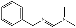 Methanimidamide, N,N-dimethyl-N'-(phenylmethyl)-, (1E)- Structure