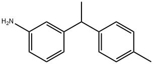 3-(1-(对甲苯基)乙基)苯胺, 1190968-84-3, 结构式