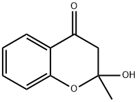 2-Hydroxy-2-methylchroman-4-one Struktur