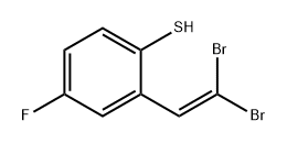 Benzenethiol, 2-(2,2-dibromoethenyl)-4-fluoro-