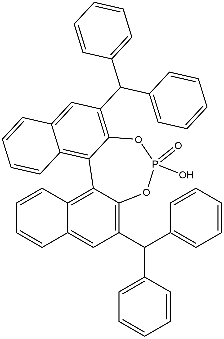 1192413-03-8 (11bS)-2,6-Dibenzhydryl-4-hydroxydinaphtho[2,1-d:1',2'-f][1,3,2]dioxaphosphepine 4-oxide