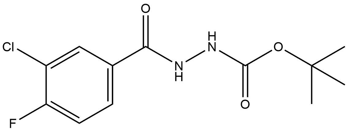 1192553-78-8 2-(3-氯-4-氟苯甲酰基)肼-1-羧酸叔丁酯