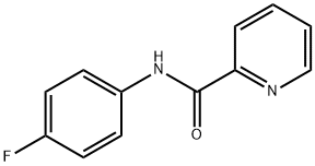 2-Pyridinecarboxamide, N-(4-fluorophenyl)- Struktur