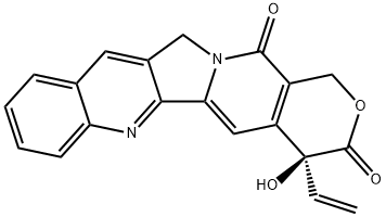 Camptothecin 化学構造式