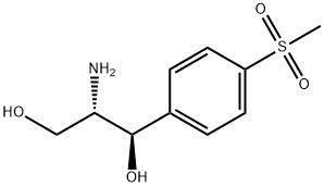 1,3-Propanediol, 2-amino-1-[4-(methylsulfonyl)phenyl]-, (1R,2S)-,119477-14-4,结构式