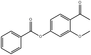 4'-Benzoyloxy-2'-methoxyacetophenone 结构式