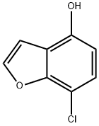 7-Chlorobenzofuran-4-ol Struktur